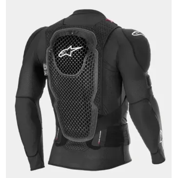 Gilet de protection ALPINESTARS PRO V3 PLASMA Noir Rouge
