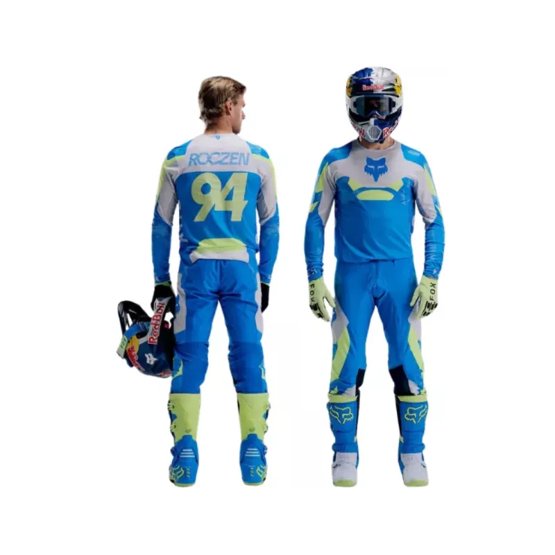 Tenue Fox FLEXAIR Tactile - Bleu Jaune Fluo 2026