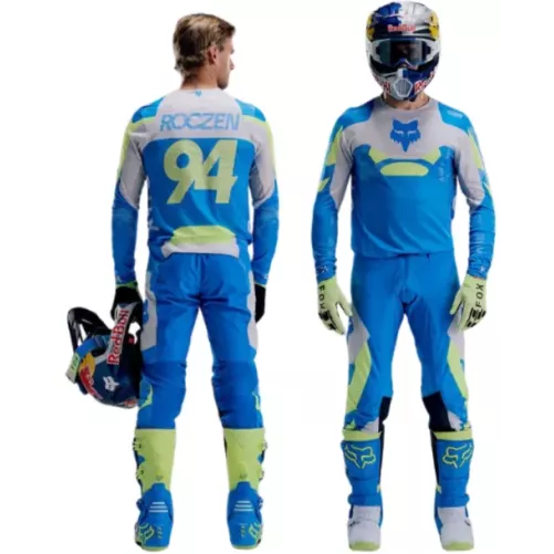 Tenue Fox FLEXAIR Tactile - Bleu Jaune Fluo 2026
