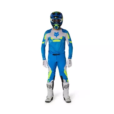 Tenue Fox FLEXAIR Tactile - Bleu Jaune Fluo 2026