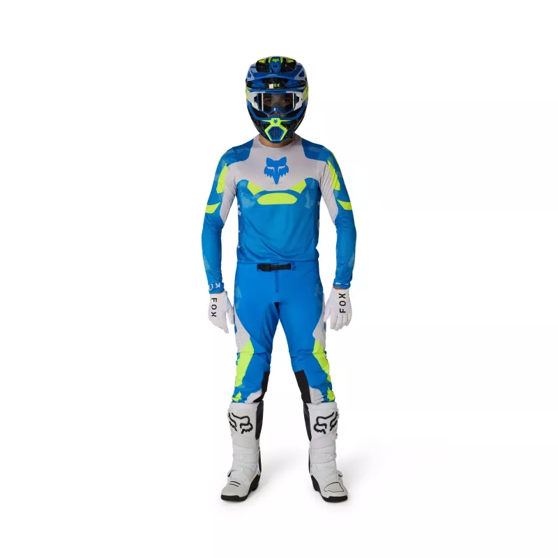 Tenue Fox FLEXAIR Tactile - Bleu Jaune Fluo 2026