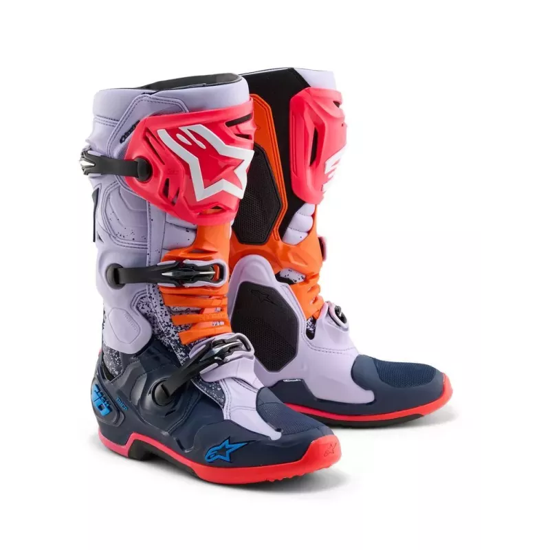 Bottes Alpinestars Tech 10 Edition Limitée Records Multicolore