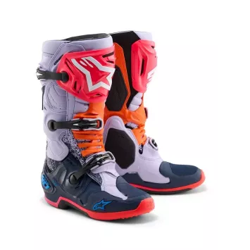 Bottes Alpinestars Tech 10 Edition Limitée Records Multicolore