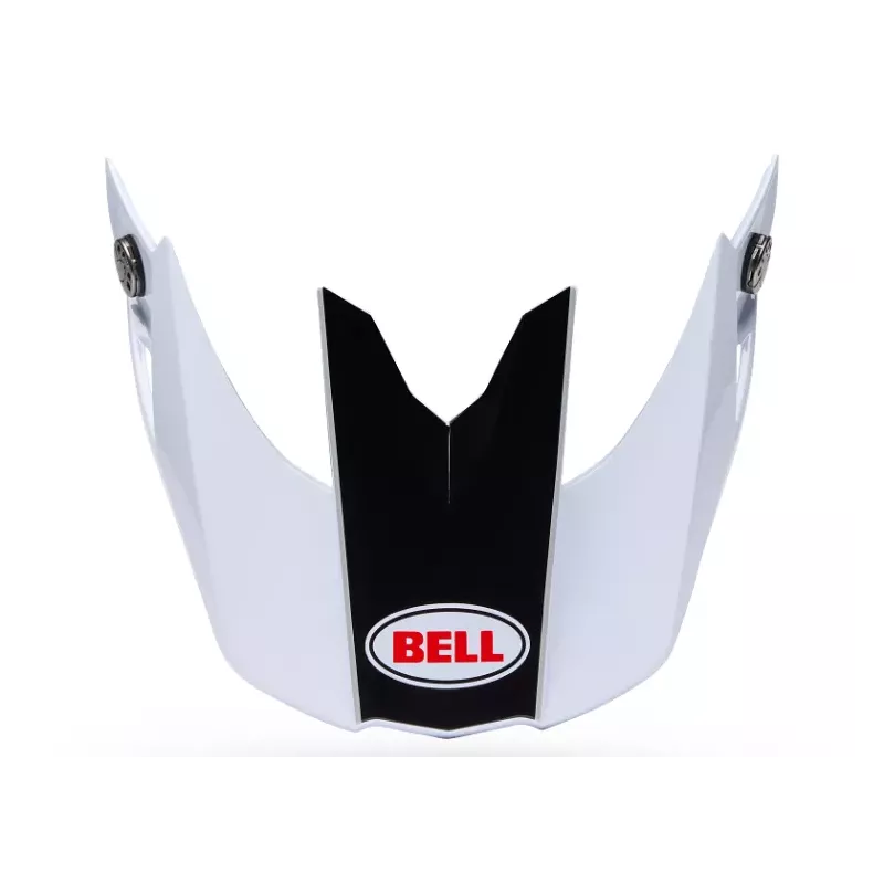 Visière BELL Moto-10 MIPS Blanc / Noir 2026