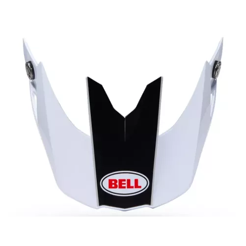 Visière BELL Moto-10 MIPS Blanc / Noir 2026