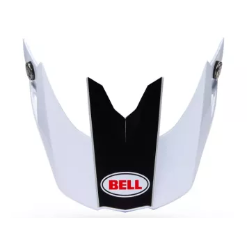 Visière BELL Moto-10 MIPS Blanc / Noir 2026