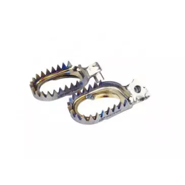 Repose pieds anti boue TITANE SCAR - YAMAHA 125/250 YZ 06-2026