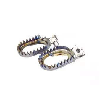Repose pieds anti boue TITANE SCAR - YAMAHA 125/250 YZ 06-2026