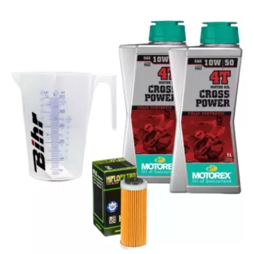 Kit vidange MOTOREX / 4MXPARTS - KTM HF652