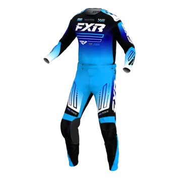 TENUE FXR CLUTCH - Bleu /Blanc MX 26