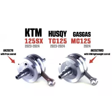 Vilebrequin complet VHM KTM 125 SX 23-26, 125 TC 23-26