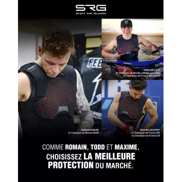 GILET AIRBAG MOTOCROSS SHOT AIR GUARD SRG-1