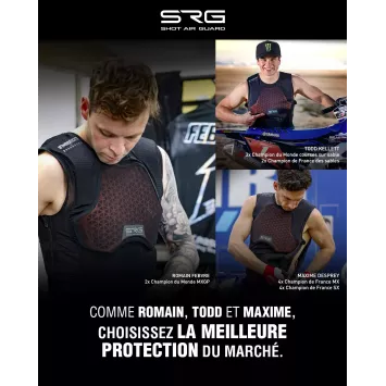 GILET AIRBAG MOTOCROSS SHOT AIR GUARD SRG-1
