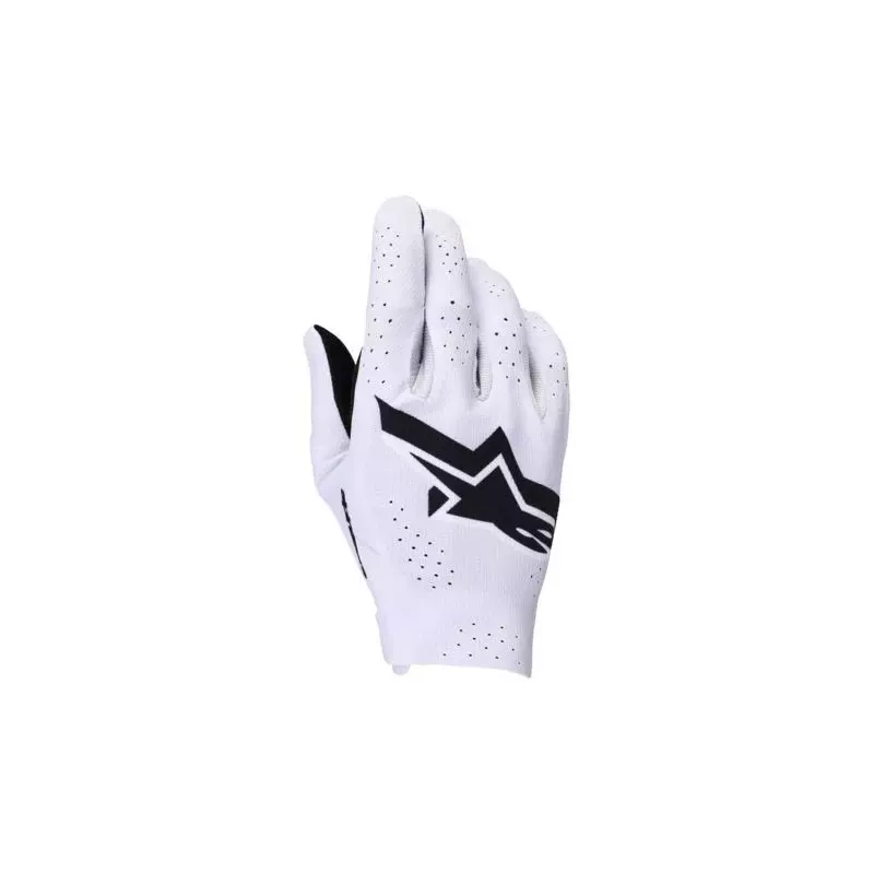 Gants Alpinestars Supertech MX Blanc Noir