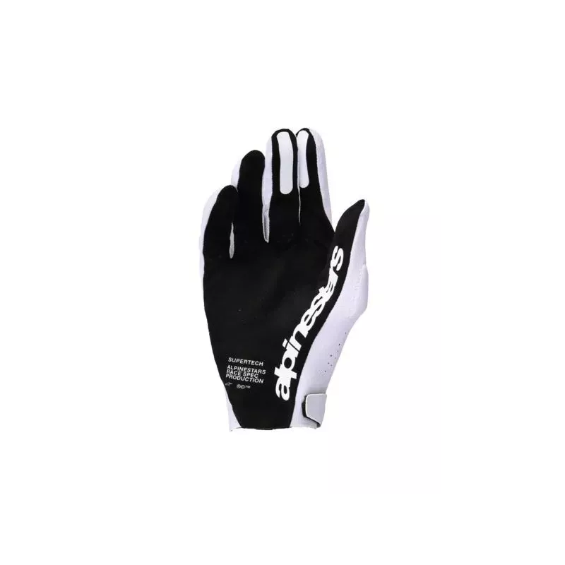Gants Alpinestars Supertech MX Blanc Noir