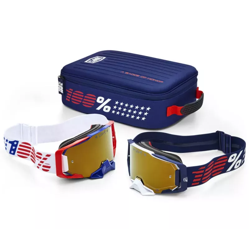 Pack de 2 masques 100% Armega Patriot Pro