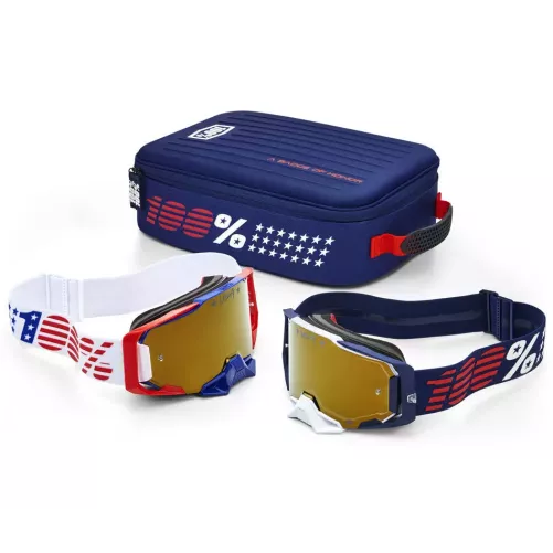 Pack de 2 masques 100% Armega Patriot Pro