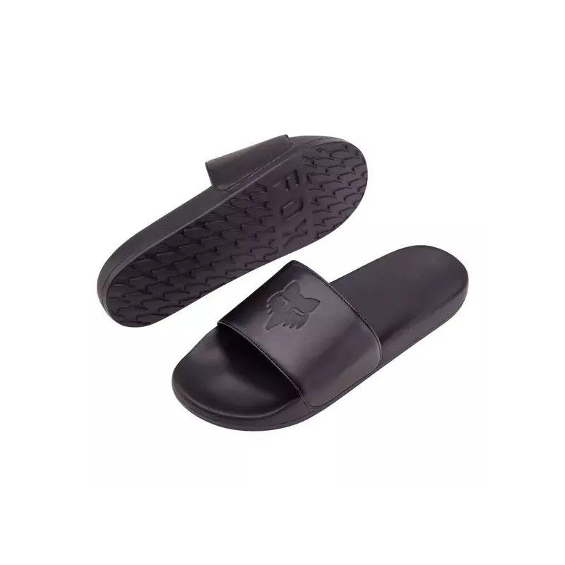 Claquettes FOX Racing Fox Head Noir