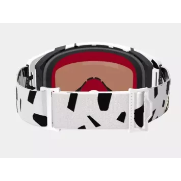 Masque Alpinestars Supertech Edition Corp Blanc Or écran miroir Or