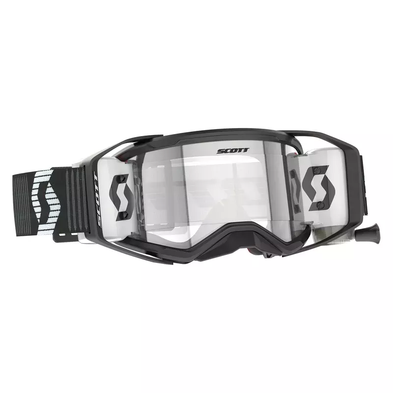 Masque Scott Prospect 2.0 roll-off - Noir / Blanc 2027