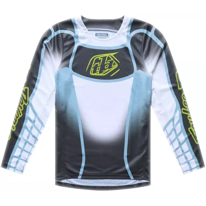 Maillot enfant TROY LEE DESIGNS GP Pro - Framework carbon/gris