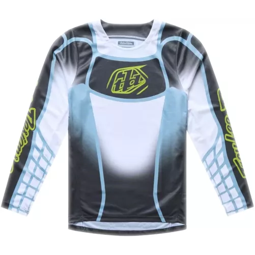 Maillot enfant TROY LEE DESIGNS GP Pro - Framework carbon/gris
