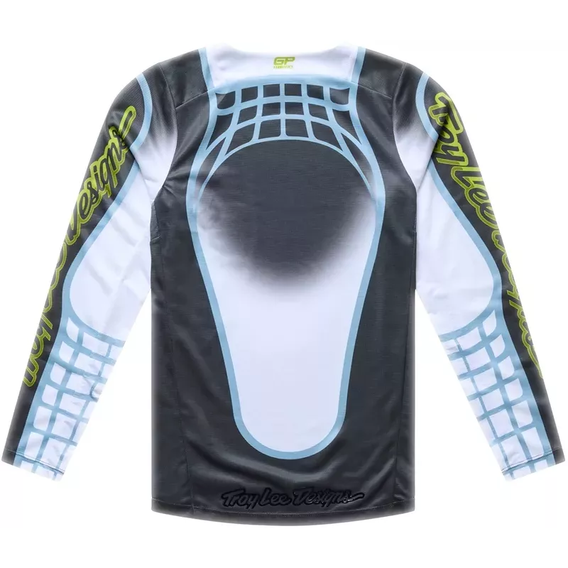 Maillot enfant TROY LEE DESIGNS GP Pro - Framework carbon/gris