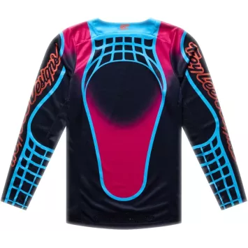 Maillot enfant TROY LEE DESIGNS GP Pro - Framework noir/cyan