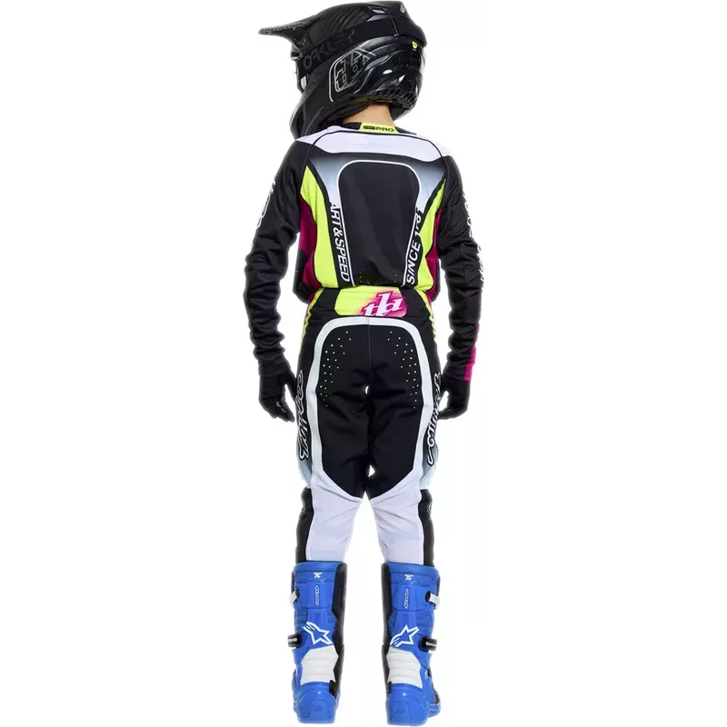 Tenue enfant TROY LEE DESIGNS SE Pro - Salvo noir/blanc