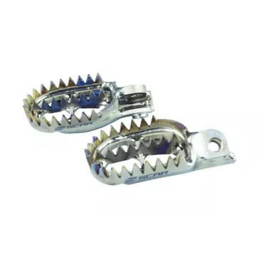 Repose pieds TITANE SCAR KTM SX/F 98-15 et EXC/F 98-16