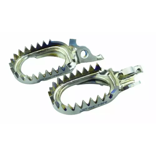 Repose pieds TITANE SCAR anti boue KTM SX/F 16-22