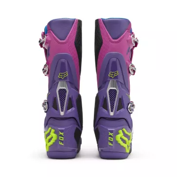 Bottes FOX INSTINCT 2027 Violette Rose Jaune