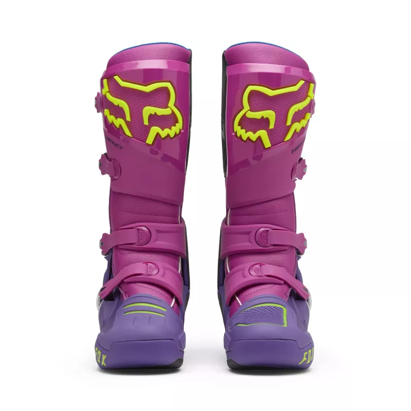 Bottes FOX INSTINCT Bleu foncé jaune