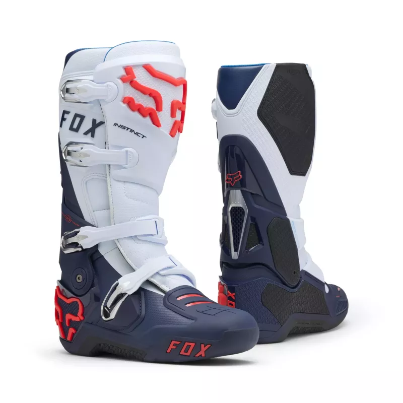 Bottes FOX INSTINCT 2027 Bleu Blanc Rouge