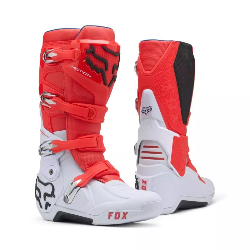 Bottes Fox Motion 2027 Blanche Rouge