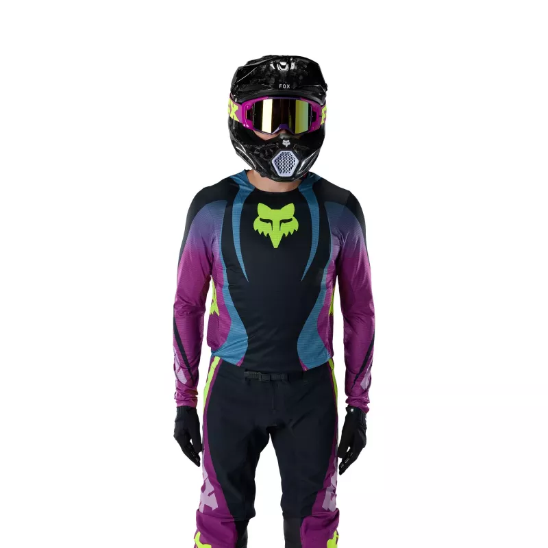 Tenue Fox FLEXAIR THORN 2027 Violet Bleu Jaune