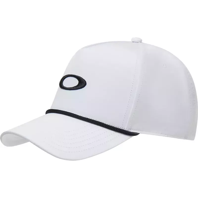 Casquette Oakley Ellipse Cord – Noir / Blanc – Collection 2026