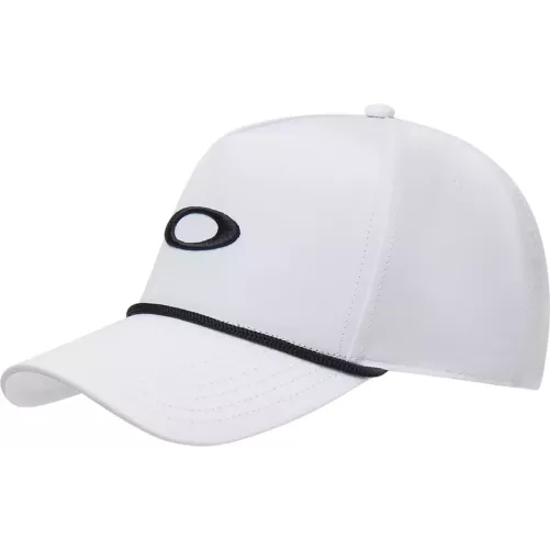 Casquette Oakley Ellipse Cord – Noir / Blanc – Collection 2026