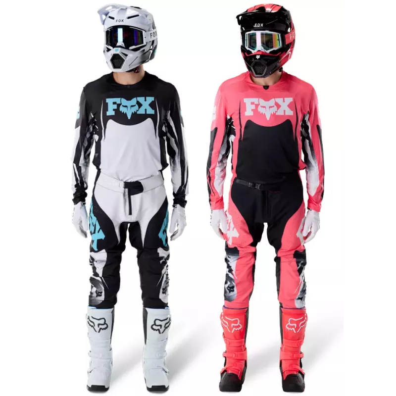 Tenue motocross Fox 360 CLUTCH 2027 Rose / Blanc Noir