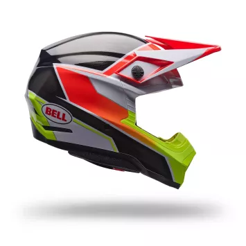 Casque BELL Moto-10 Mips SURGE- Bleu jaune 2027