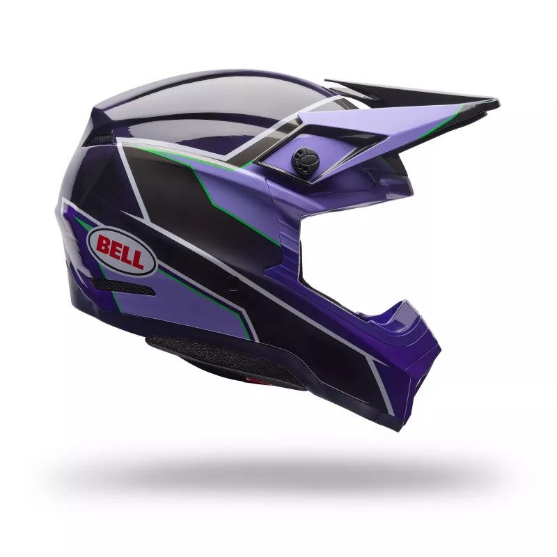 Casque BELL Moto-10 Mips PULSE - Violet 2027