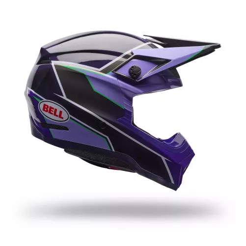 Casque BELL Moto-10 Mips PULSE - Violet 2027