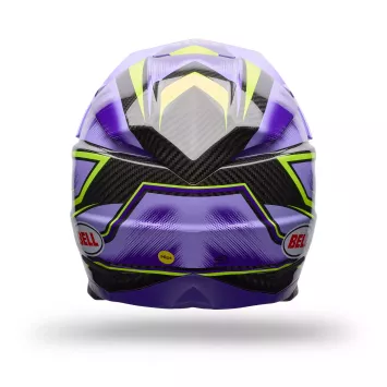 Casque BELL Moto-10 Spherical Violet Jaune 2027
