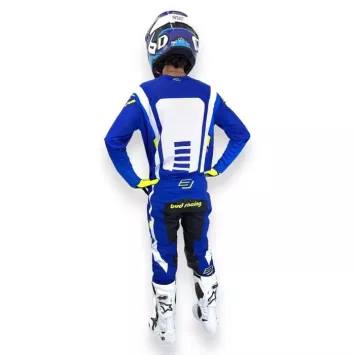 TENUE BUD racing Champion's Bleu Pastel Pêche 2026