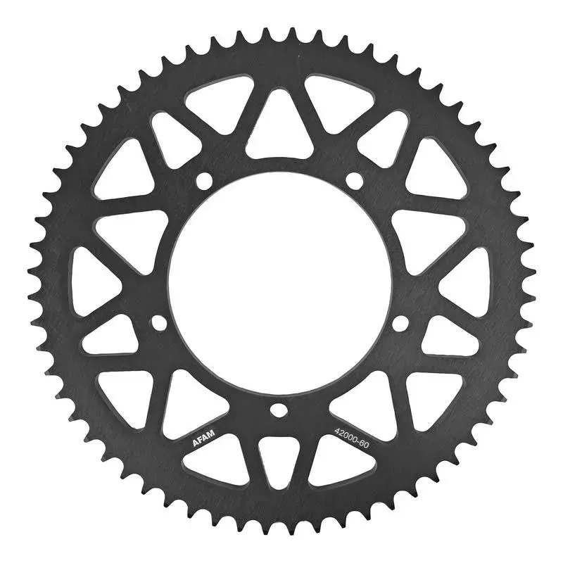 Couronne alu AFAM Noir - YAMAHA YZ/F