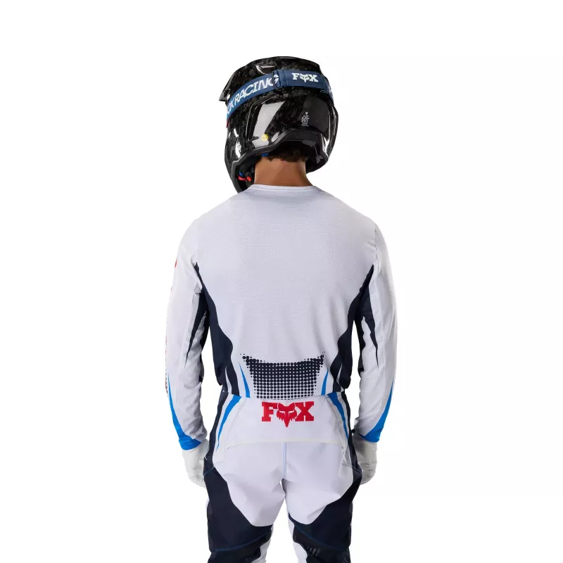 Tenue motocross Fox 360 CLUTCH 2027 Blanc Bleu