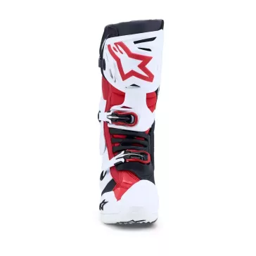 Bottes Alpinestars Tech 10 Blanc Noir Rouge 2027