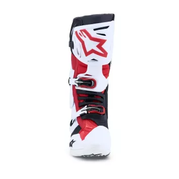 Bottes Alpinestars Tech 10 Blanc Noir Rouge 2027