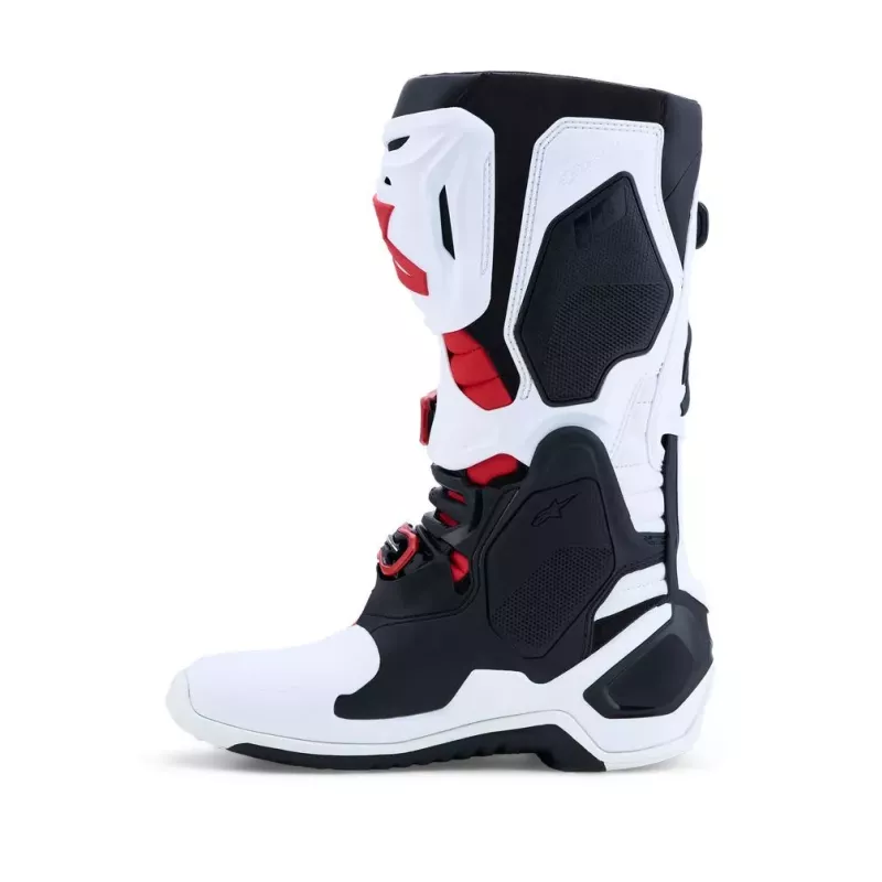 Bottes Alpinestars Tech 10 Blanc Noir Rouge 2027