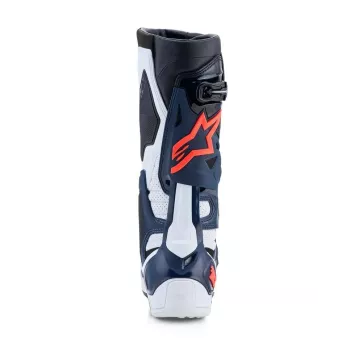 Bottes Alpinestars Tech 10 Supervented Bleu Orange Rose 2027